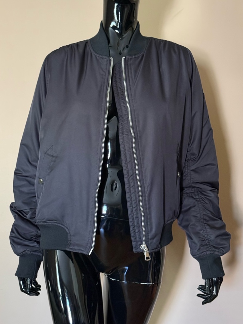 Topshop nylon bomber jacket NWOT